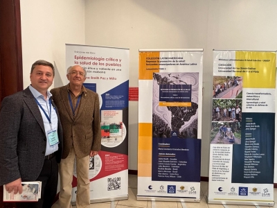Presencia de la Facultad de Medicina en la Feria del Libro de la Universidad Andina en Quito