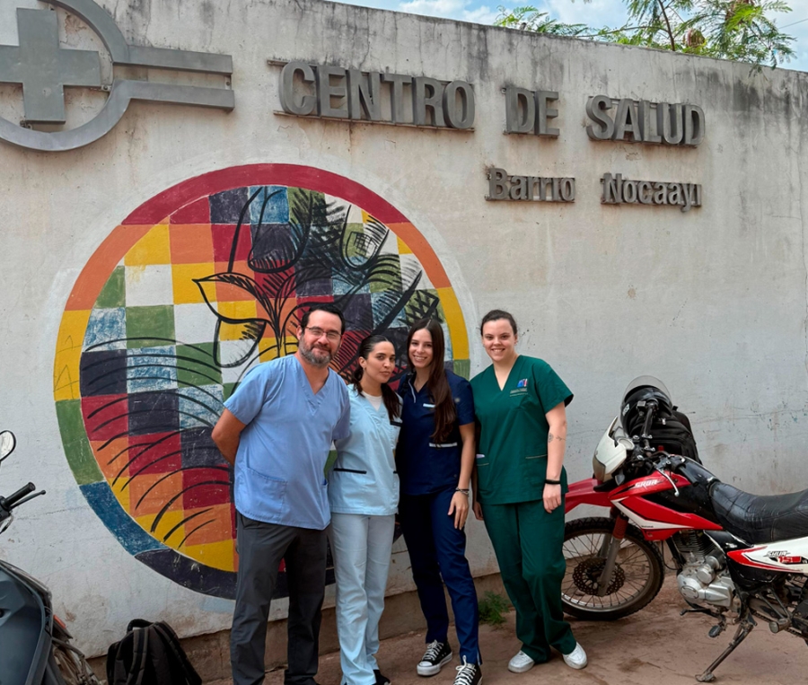 Estudiantes de nuestra Escuela participan del Campamento Sanitario en el Norte Argentino