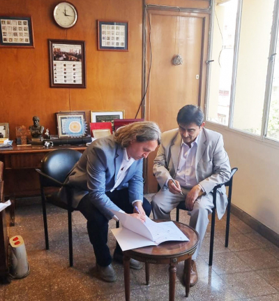 Firma de convenio entre la UNMDP y la UNT