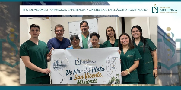 PFO en Misiones: formación, experiencia y aprendizaje en el ámbito hospitalario