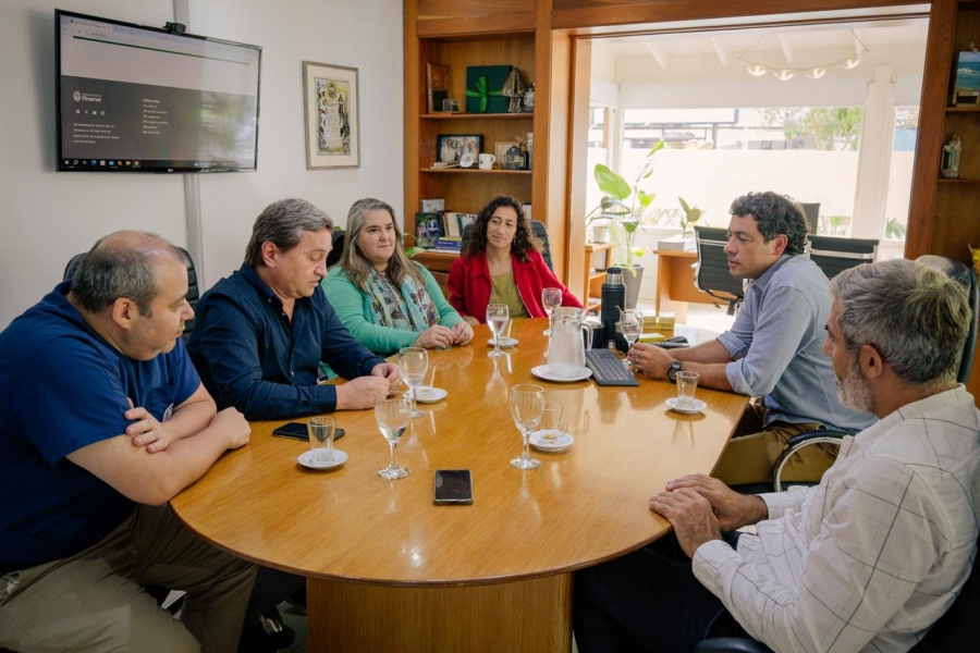 Reunión con Municipio de Pinamar