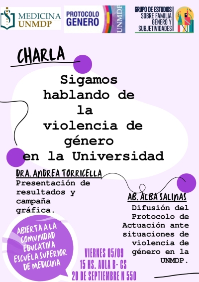 Charla violencia de género