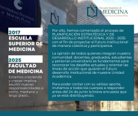 Sé parte del Plan Estratégico de la Facultad de Medicina.